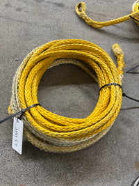 Gebruikte Dyneema 18mm 2 kleine ogen van ca 10cm