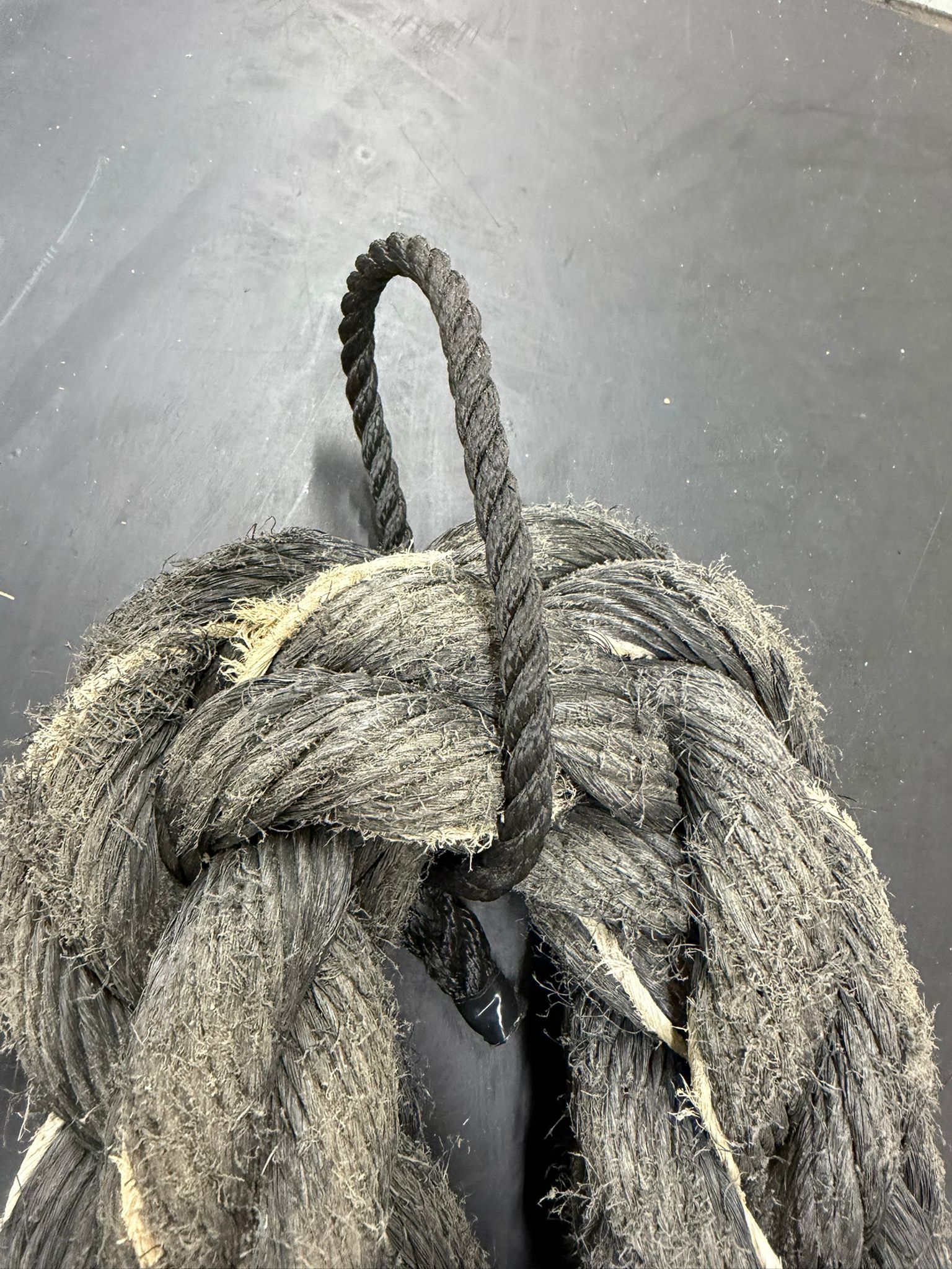 Touwfender inclusief hijsoog 60cm