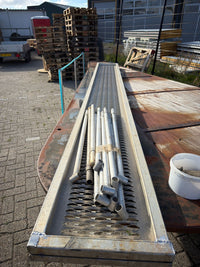 Aluminium loopplank 4 meter + scpeters