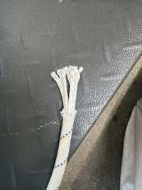 Polyester gevlochten lijn wit | 200m / 11mm