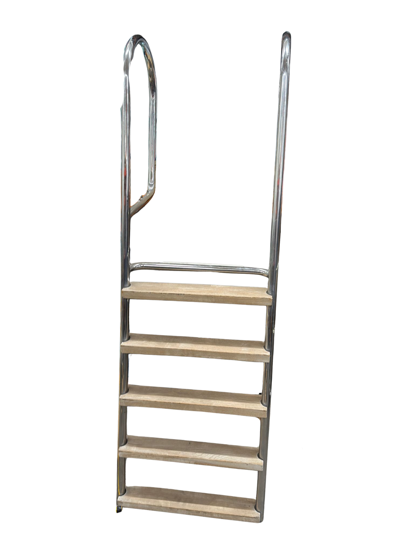 RVS gepolijste zwemtrap