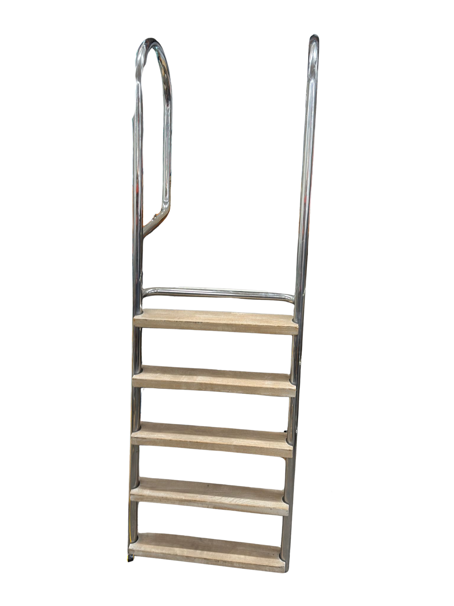 RVS gepolijste zwemtrap