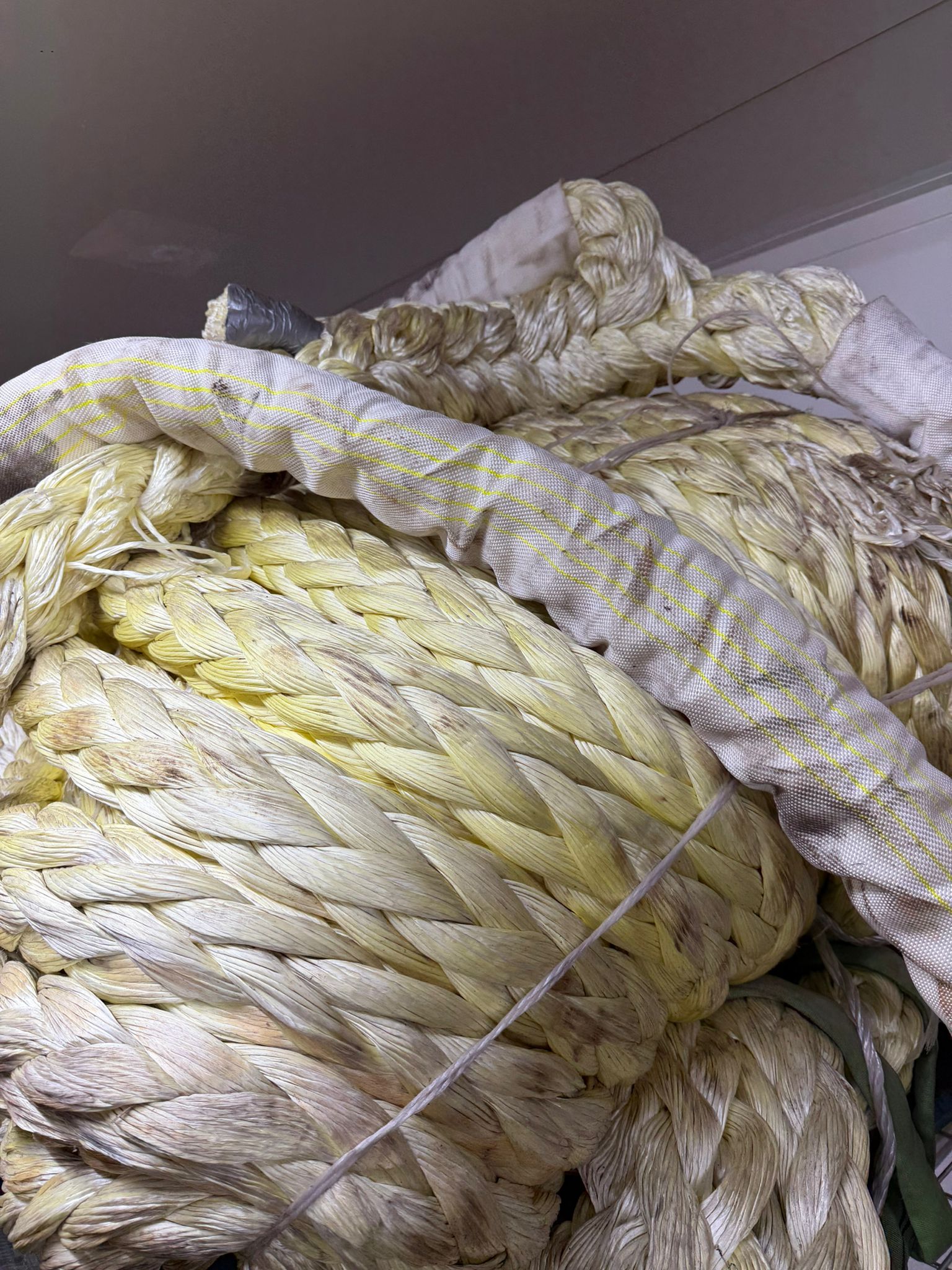 Licht gebruikte HMPE ca 70 meter / 64mm