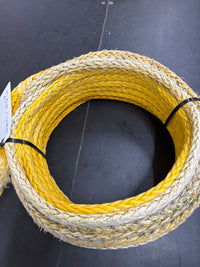 Gebruikte Dyneema 20m/ 14mm + 2 kleine oogjes