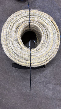 Gebruikte dyneema 176m / 20mm +oogje van 50cm