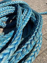 Gebruikte Dyneema 50m/ 28mm + oog van 1,5m