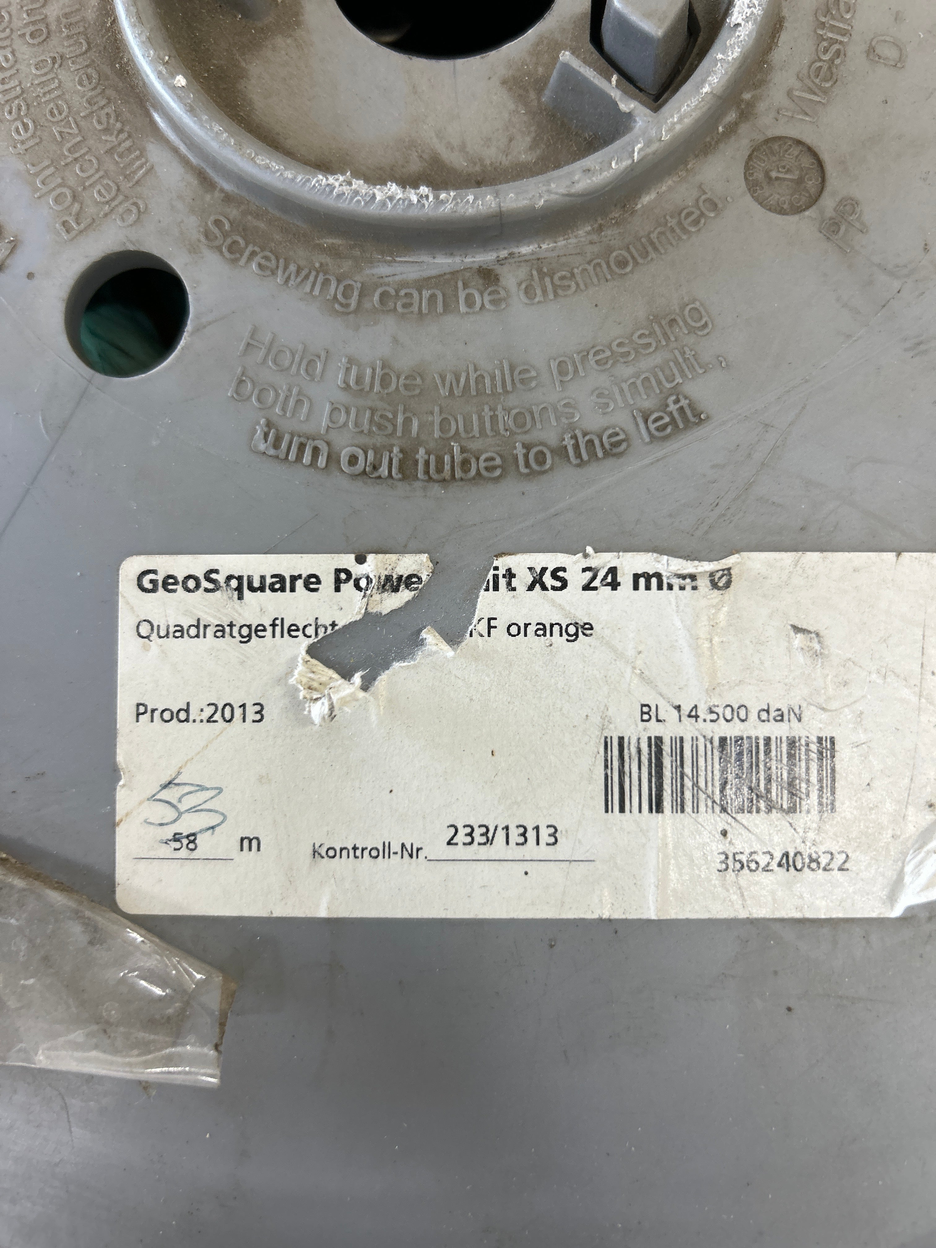 Gleistein Geosquare Powerlait XS 53m/ 24mm