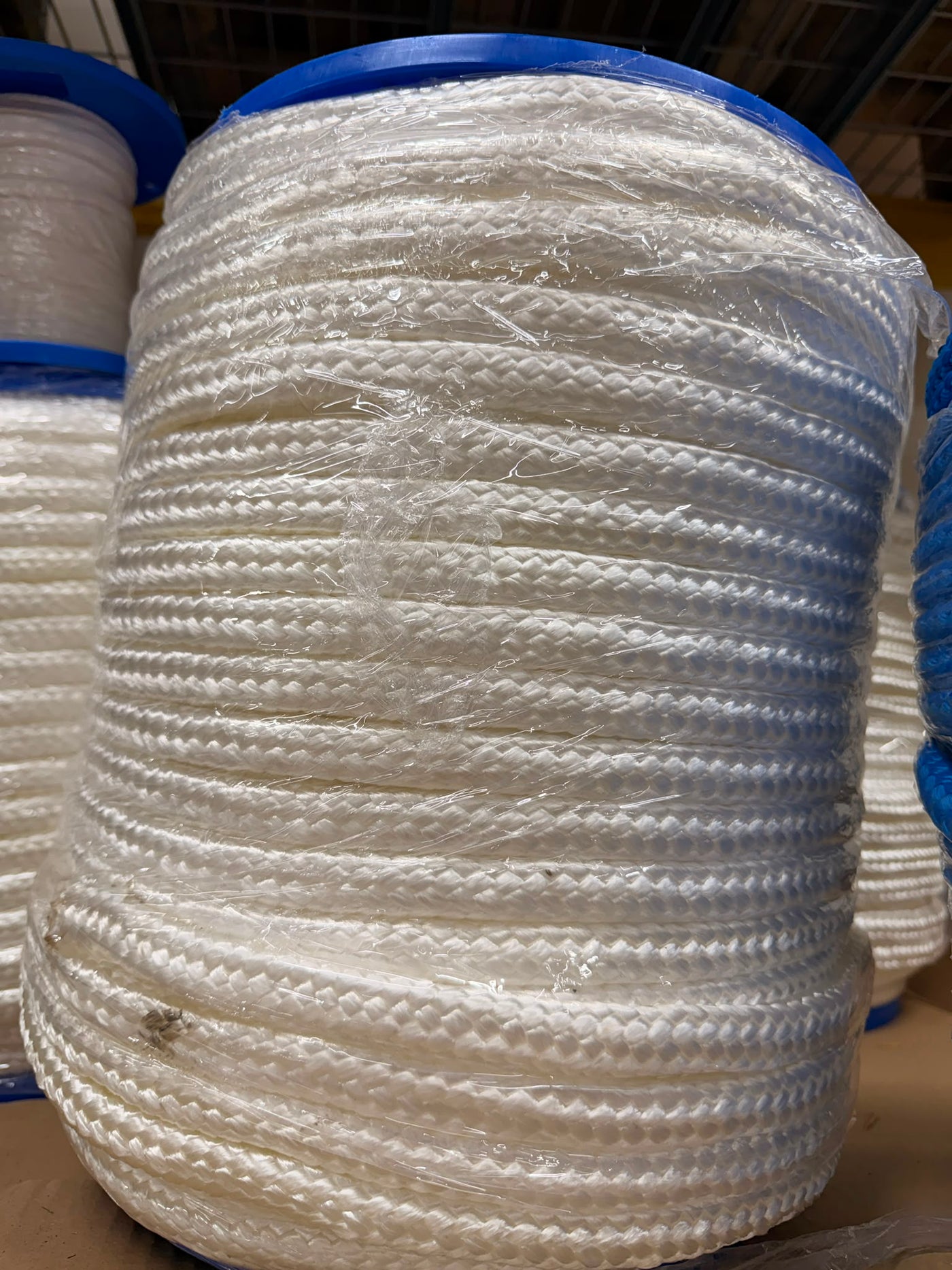 Polyester lijn wit 200 meter/ 16mm
