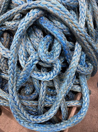 Gebruikte Dyneema 50 meter/ 26mm incl oog 1,5M