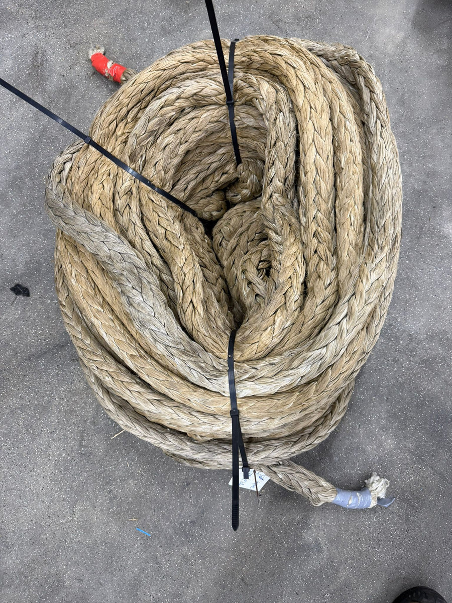Gebruikte dyneema 68 meter / 36mm