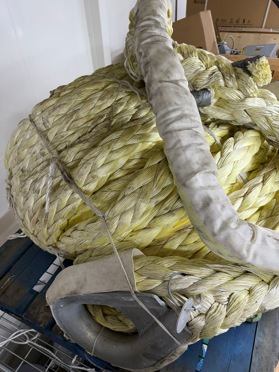 Licht gebruikte HMPE ca 70 meter / 64mm