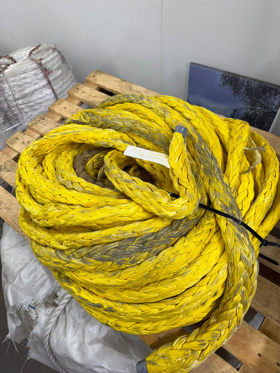 Gebruikte dyneema 50m/ 32mm
