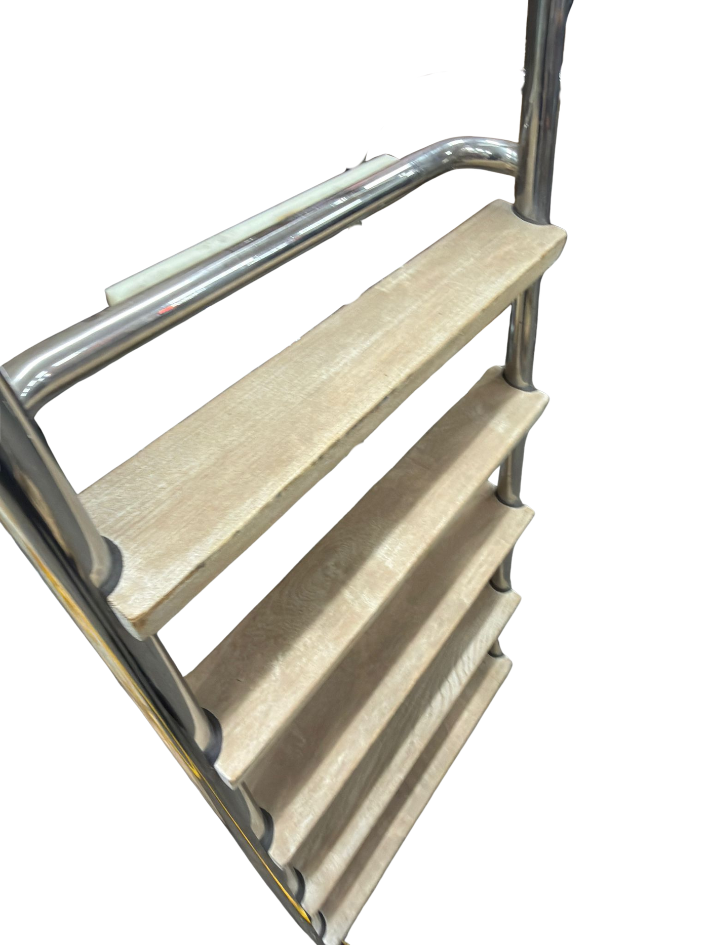 RVS gepolijste zwemtrap