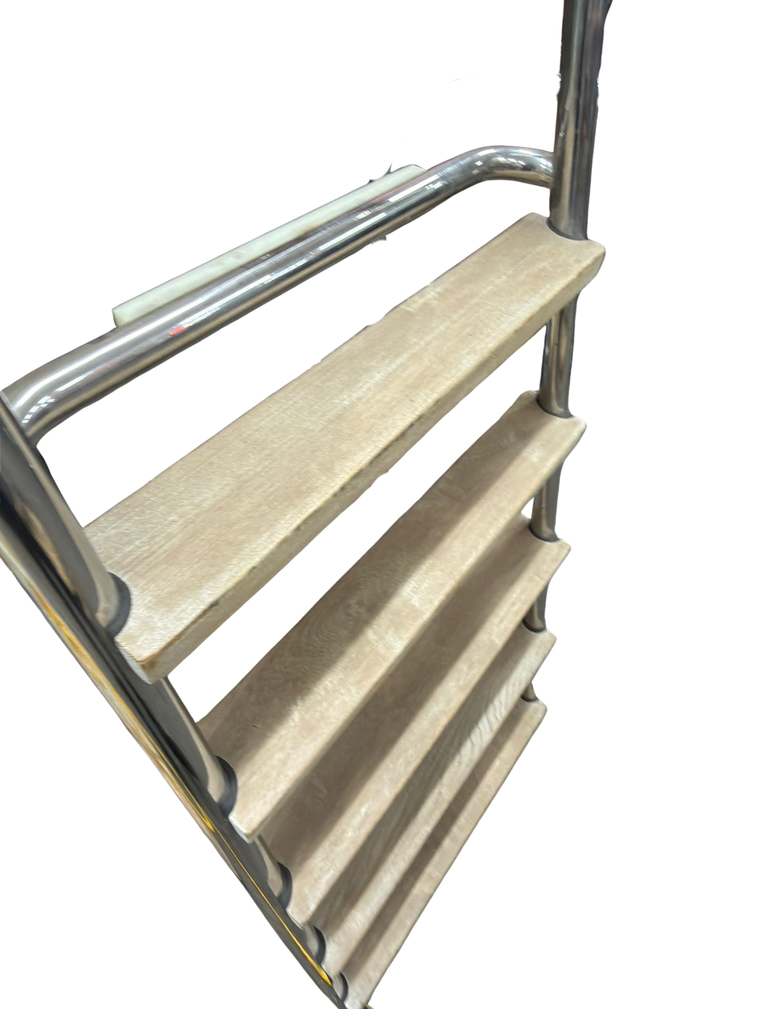 RVS gepolijste zwemtrap