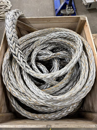 Gebruikte dyneema 70 meter/ 44mm