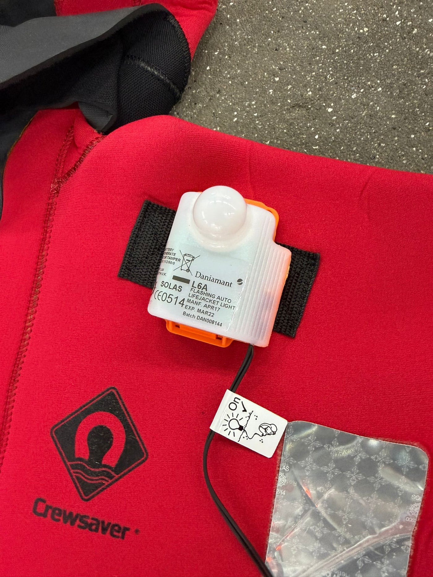 Crewsaver immersion suit | Size L