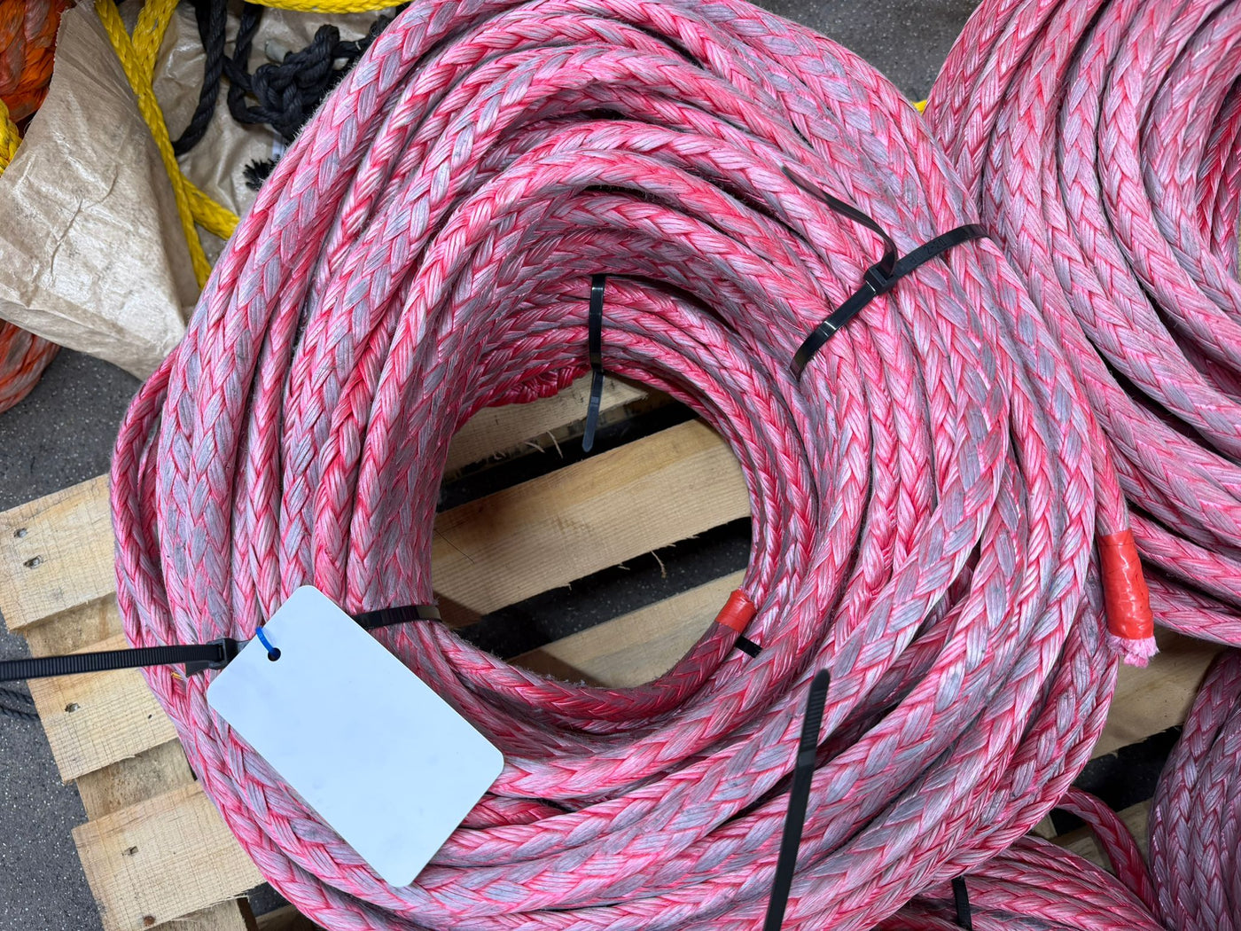 Gebruikte dyneema 50m/ 16mm