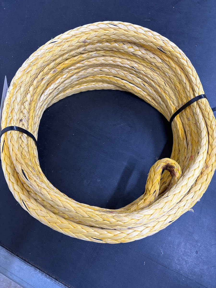 Gebruikte Dyneema 16m/ 14mm + 1 klein oogje