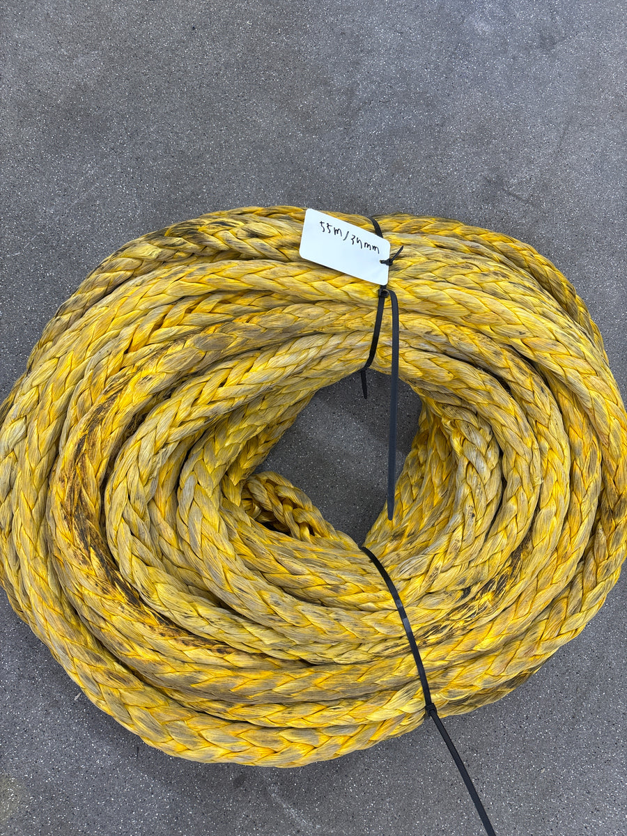 Gebruikte Dyneema 55m/ 34mm