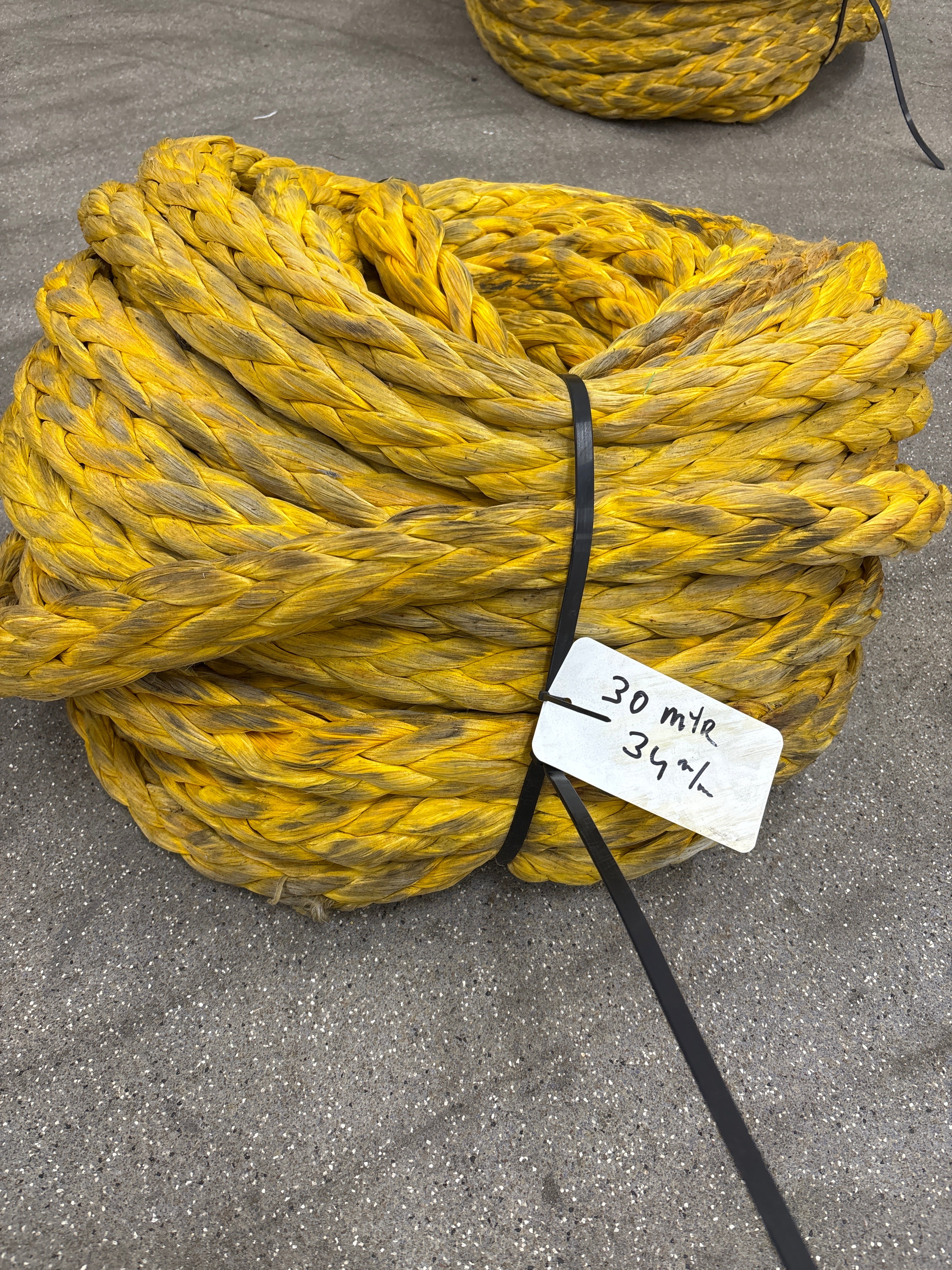 Gebruikte Dyneema 30m/ 34mm