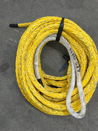 Gebruikte Dyneema 38 meter / 24mm + 1 oog