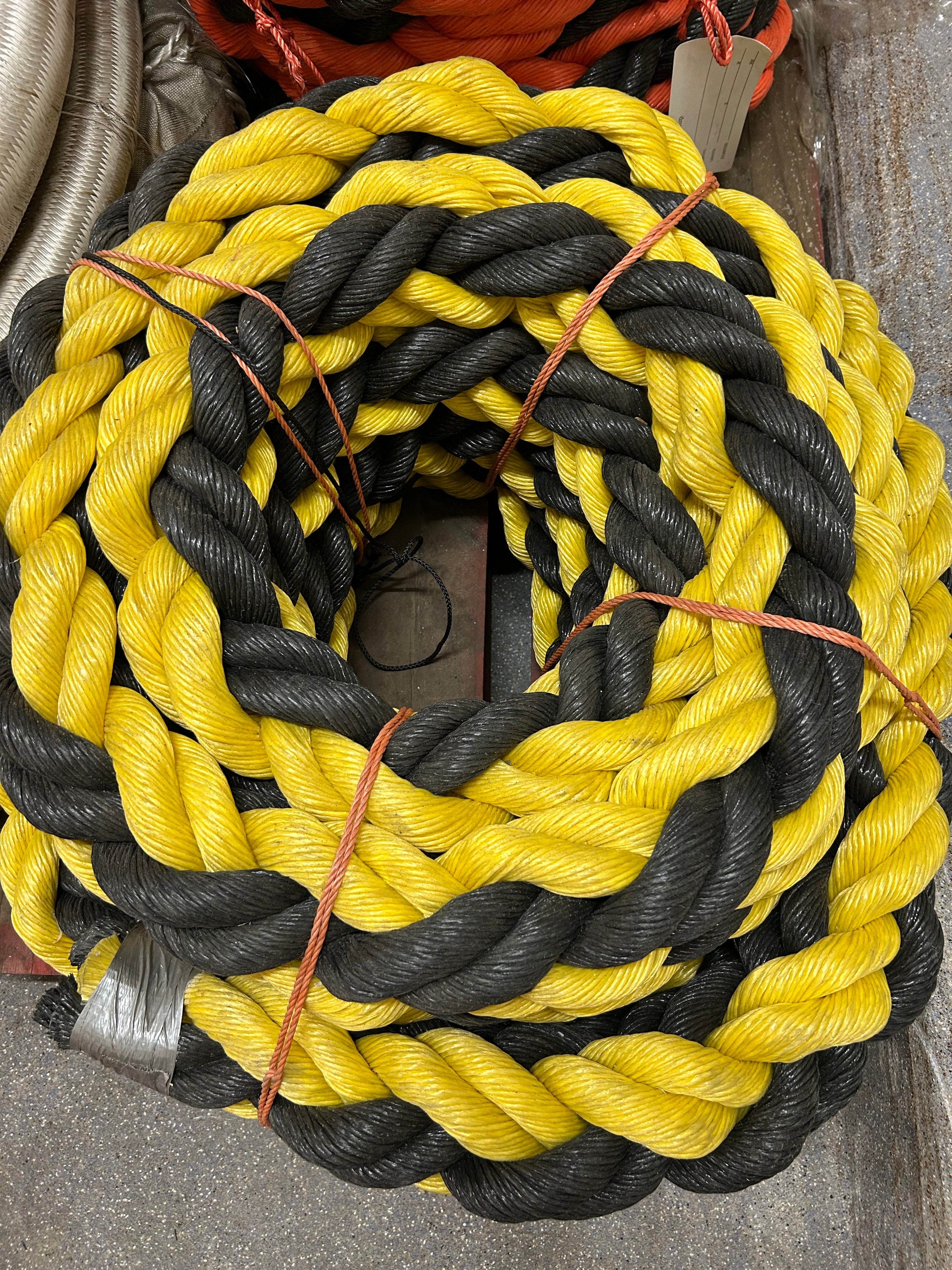 Hockeytouw ca 12,5 meter/ 72mm