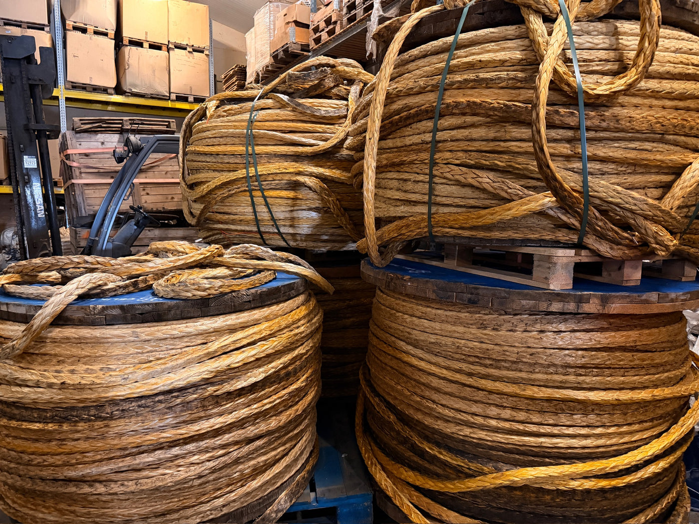 Gebruikte Dyneema 44mm / 136 Ton | Drijvende lijn, extreem sterk
