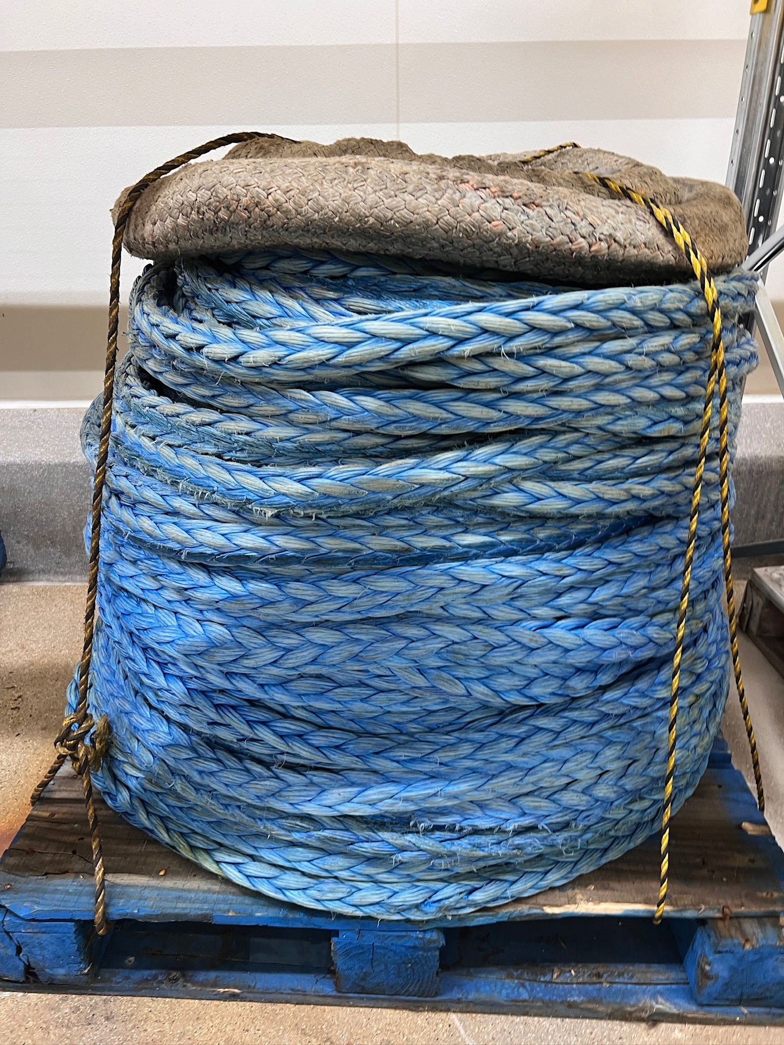 AMSTEEL®BLUE Dyneema 200 meter / 42mm / gebruikt