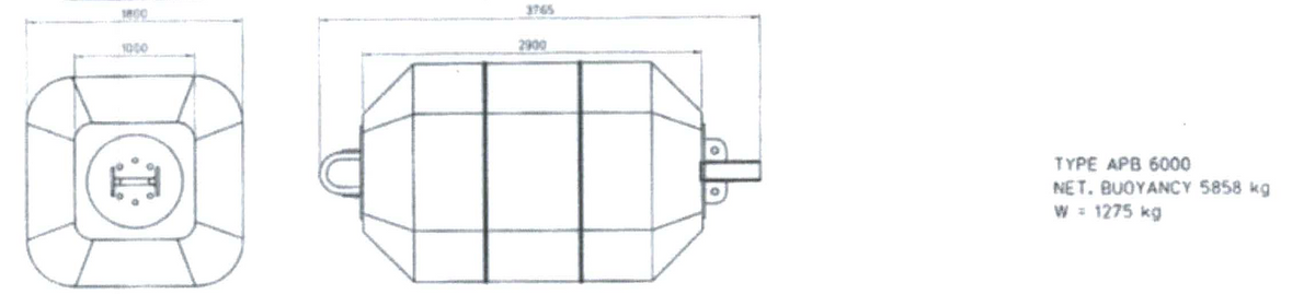 Gebruikte APB6000 modulaire meerboei