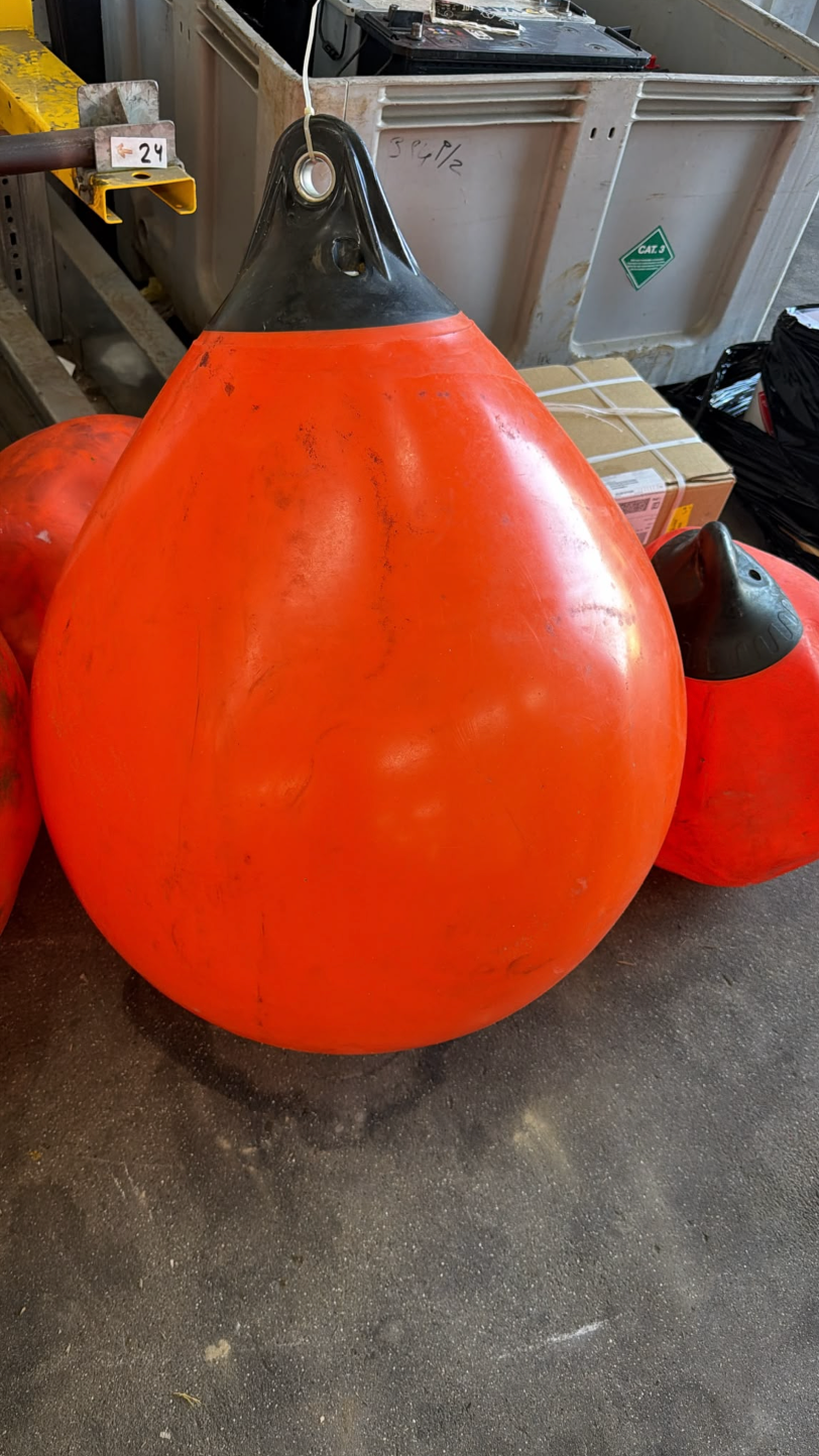 Oranje bolfender 1.00 x 1.10