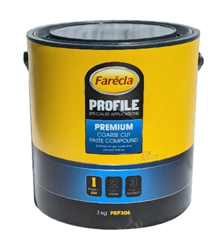 Farecla Profile Premium Coarse Cut Paste Compound, 3kg (PRP306)