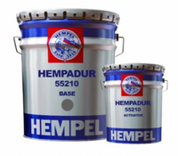 Hempathane Topcoat 55210 2K Zijdeglans aflak RAL7031 - 5 liter