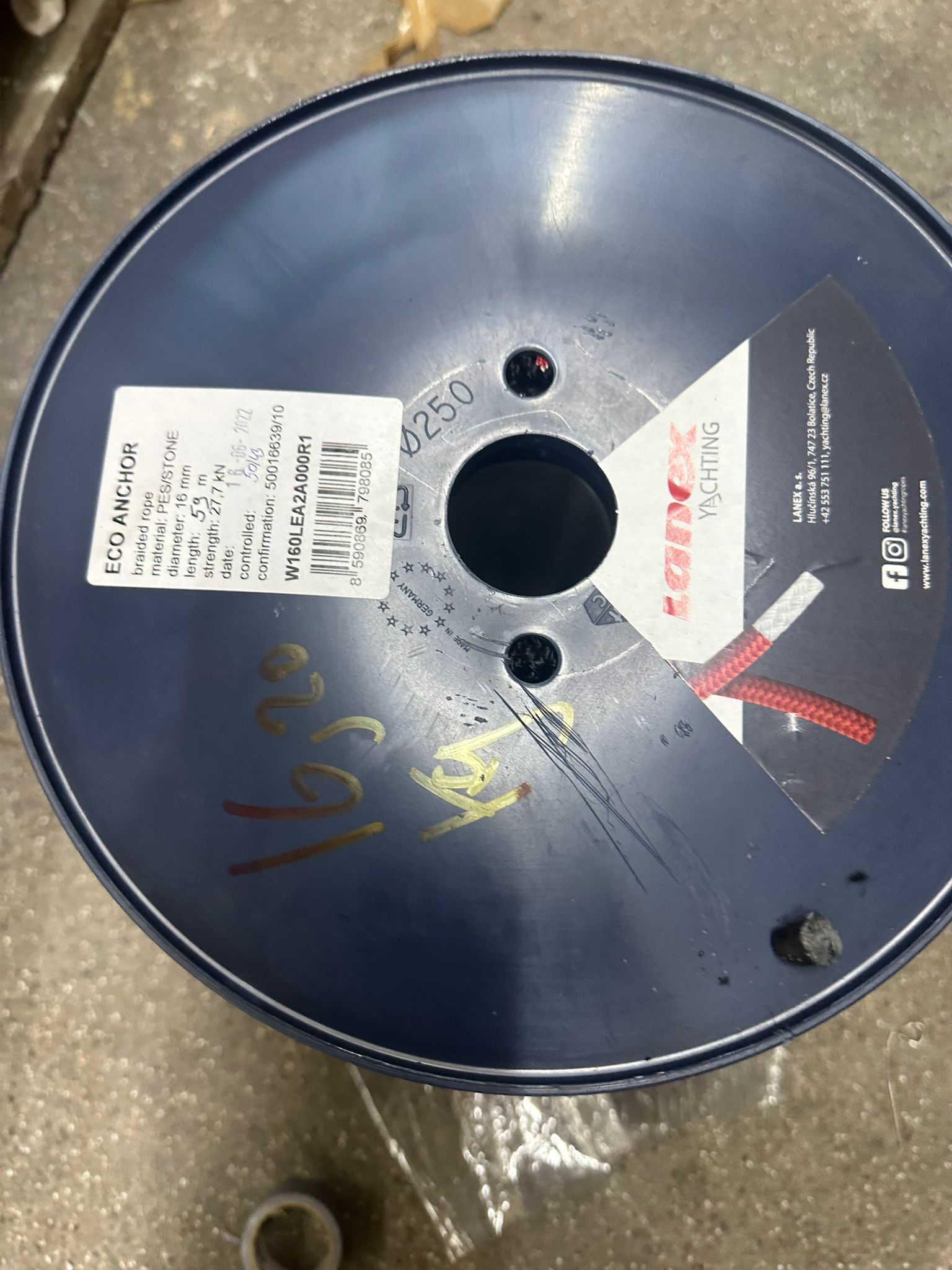 Lanex Eco Anchor 59m/ 16mm