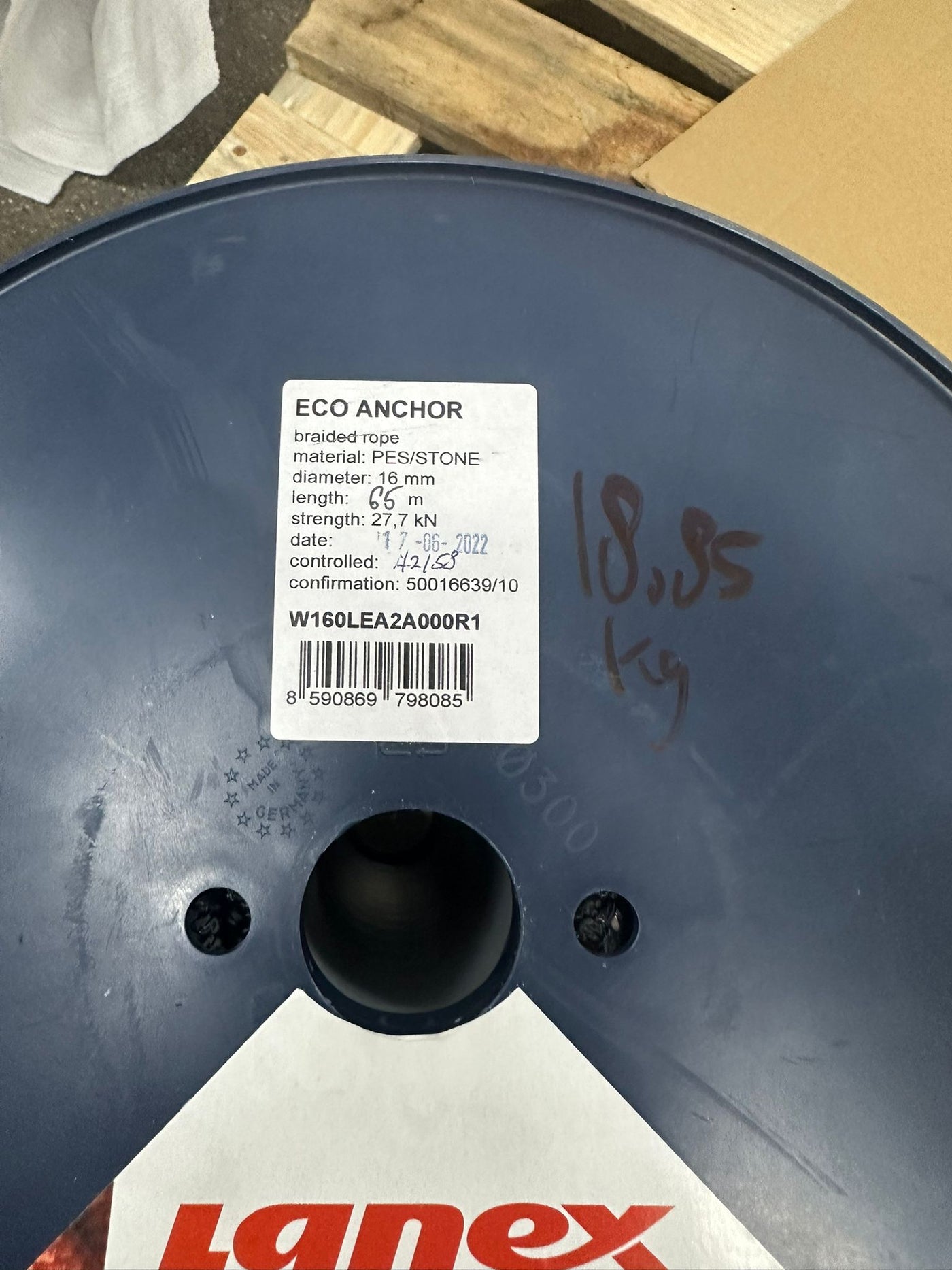 Lanex Eco Anchor 65m/ 16mm