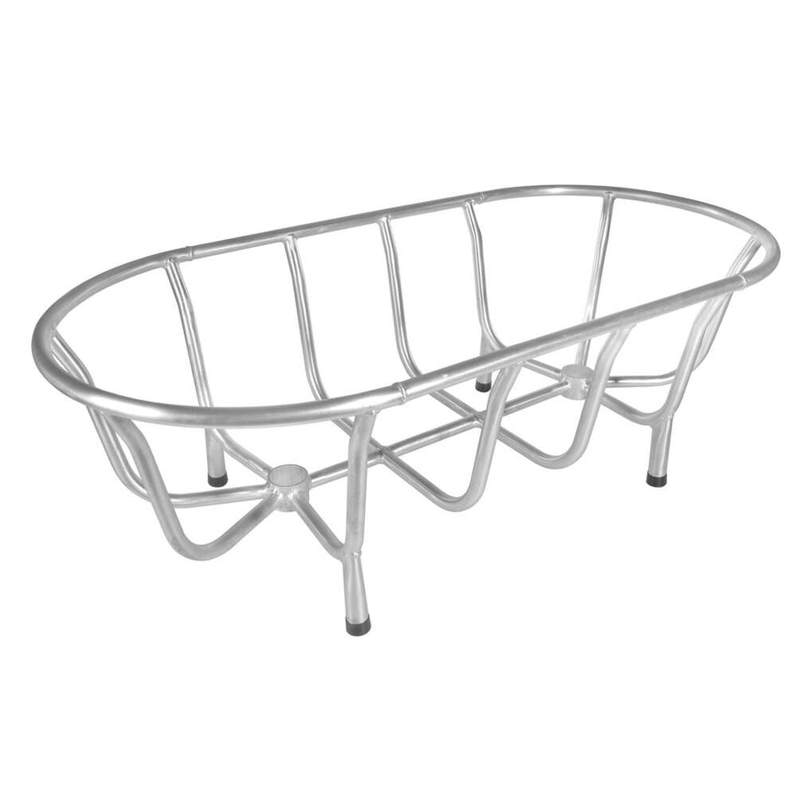 Gebruikte trossenbak aluminium ovaal 230cm x 125cm