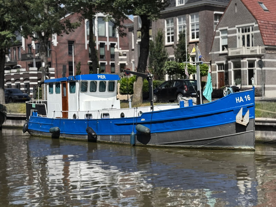 ex-garnalenkotter "Pier" (HA 16) – Woonboot | Varend schip