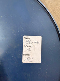 Lanex polyester geel 183 meter/ 14mm (S.O.S)