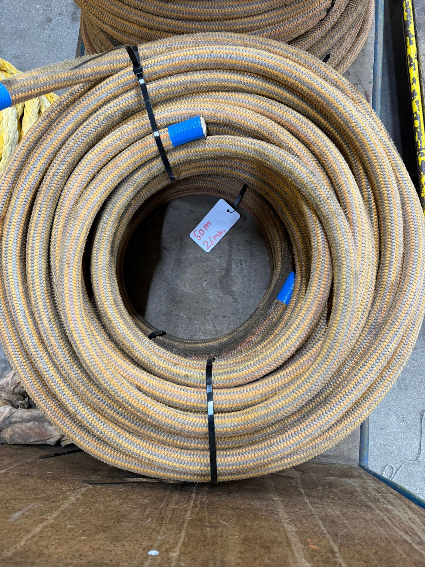 Gebruikte HMPE koppeldraad | 50m/26mm