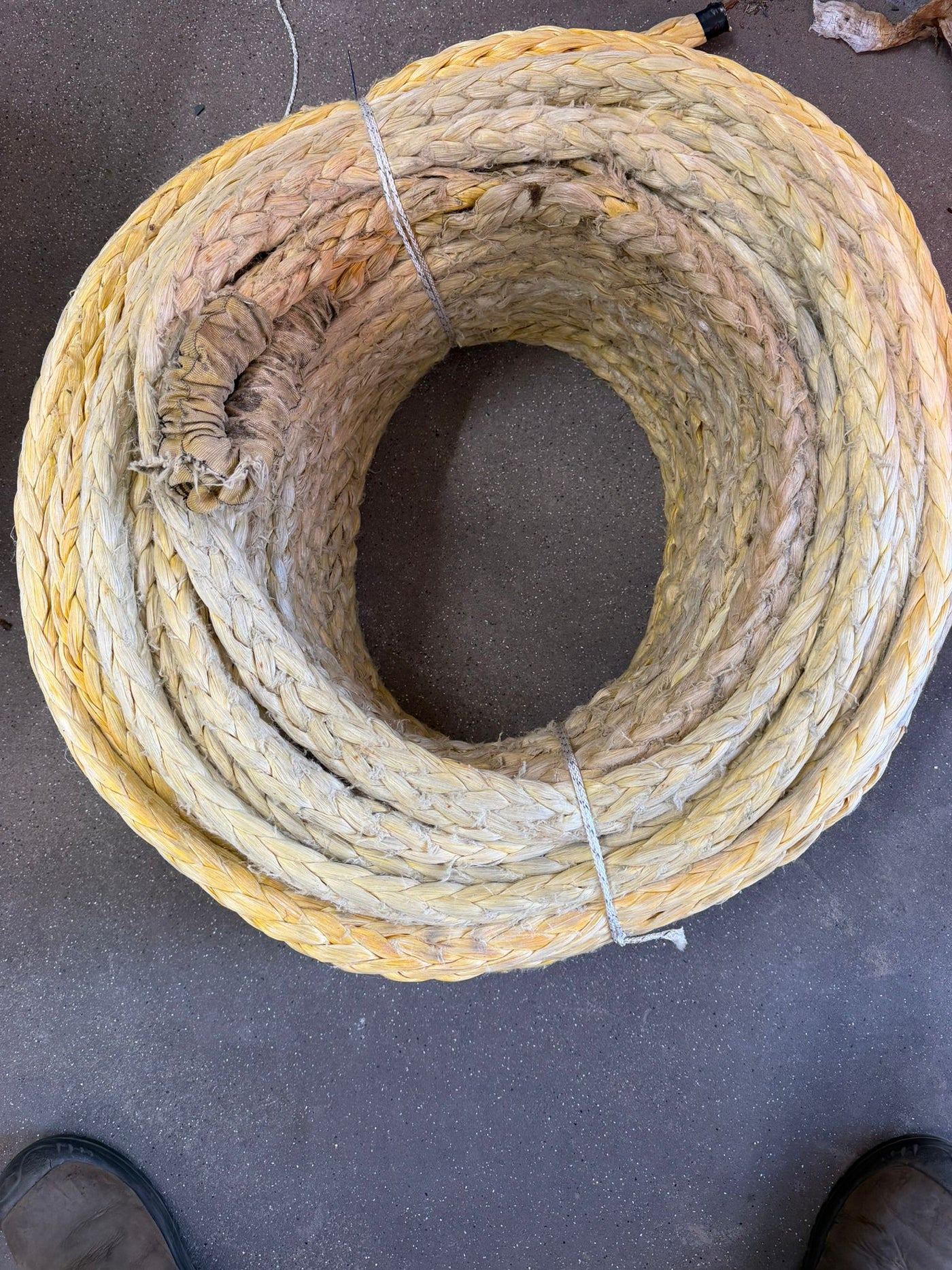 Gebruikte dyneema 90 meter/ 24mm