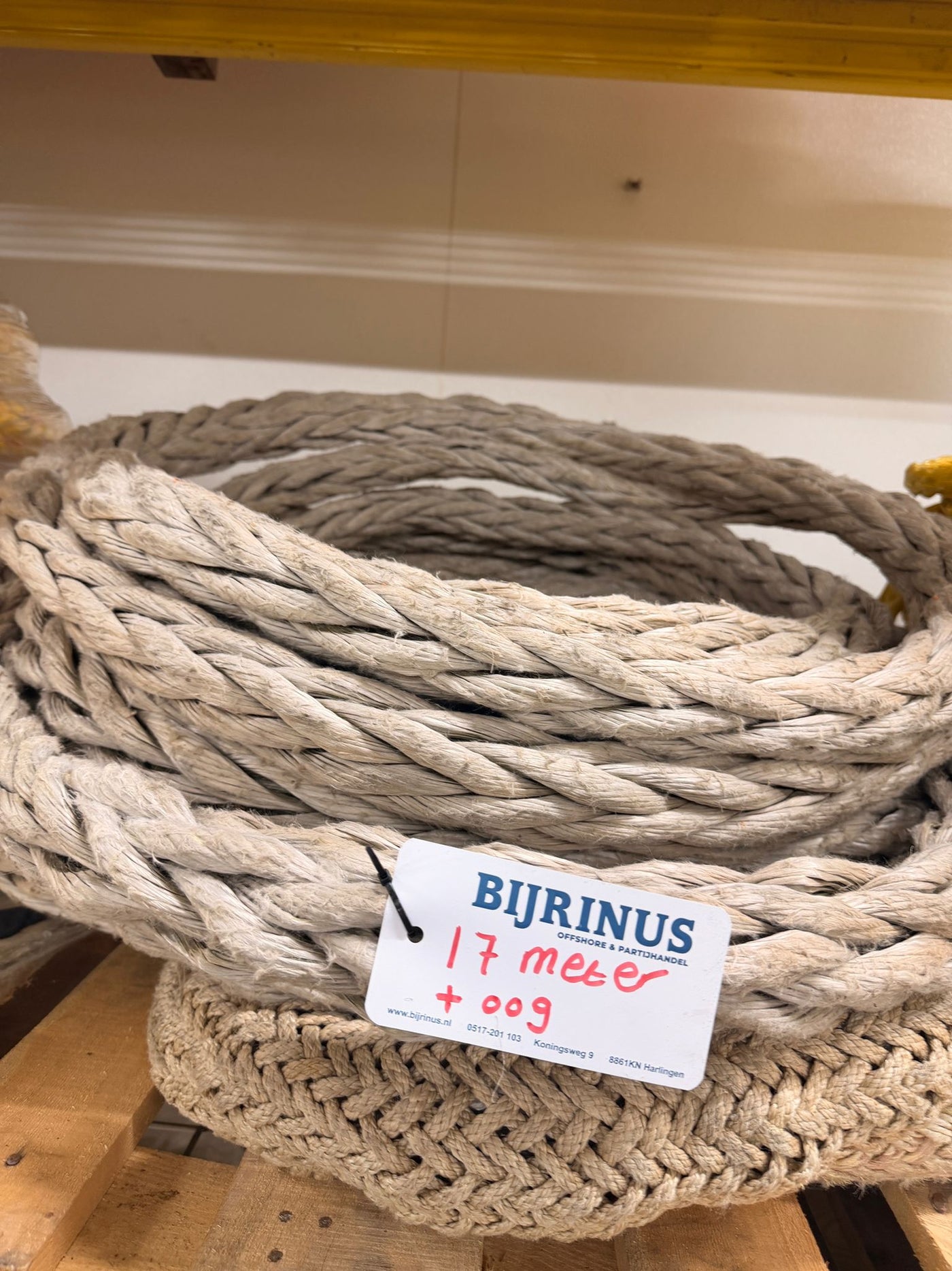 42mm gebruikte dyneema 17 meter incl oog